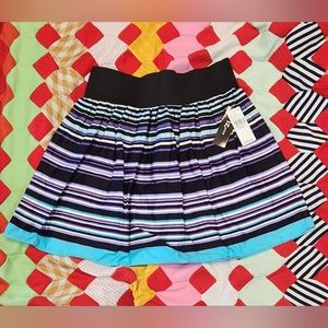 Iz Byer Stripe Skirt